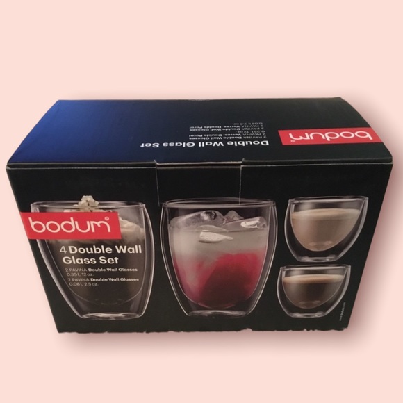 Bodum Pavina Double Wall Glass Set - Picture 1 of 2